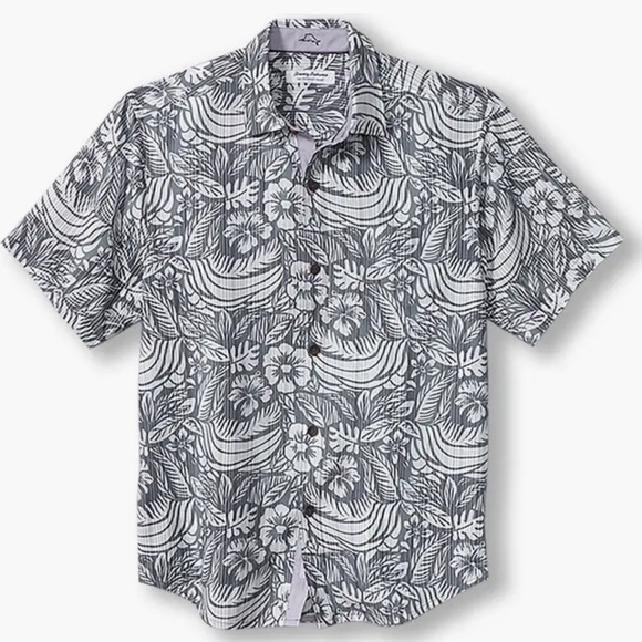 Tommy Bahama Coconut Point Cabana Blooms Short Sleeve Button-Up Shirt